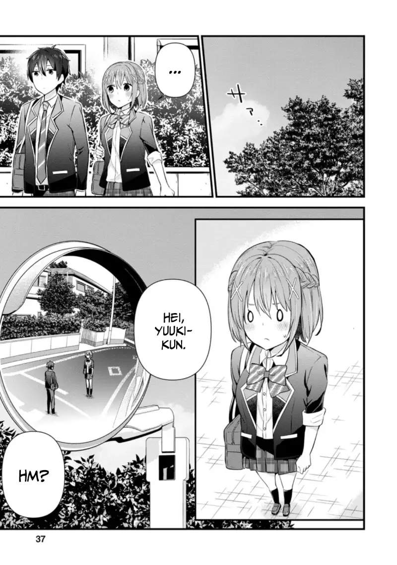 The Cute Girl Sitting Next to Me Is Trying to Make Me Fall in Love With Her as a Way to Ridicule Me, but the Tables Were Turned on Her Before She Knew It Chapter 07 Gambar 6